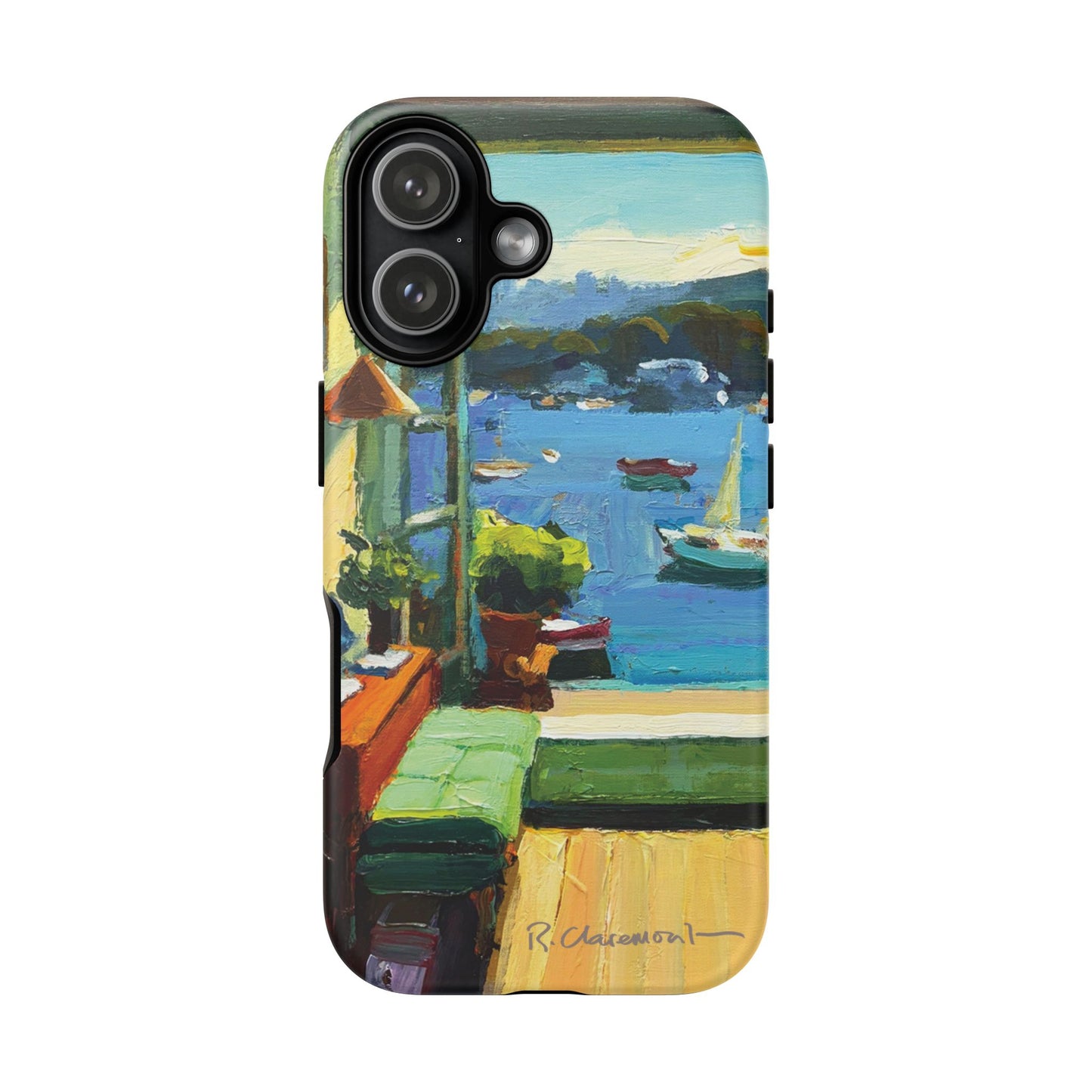 "Lavender Bay" Richard Claremont Original Phone Case