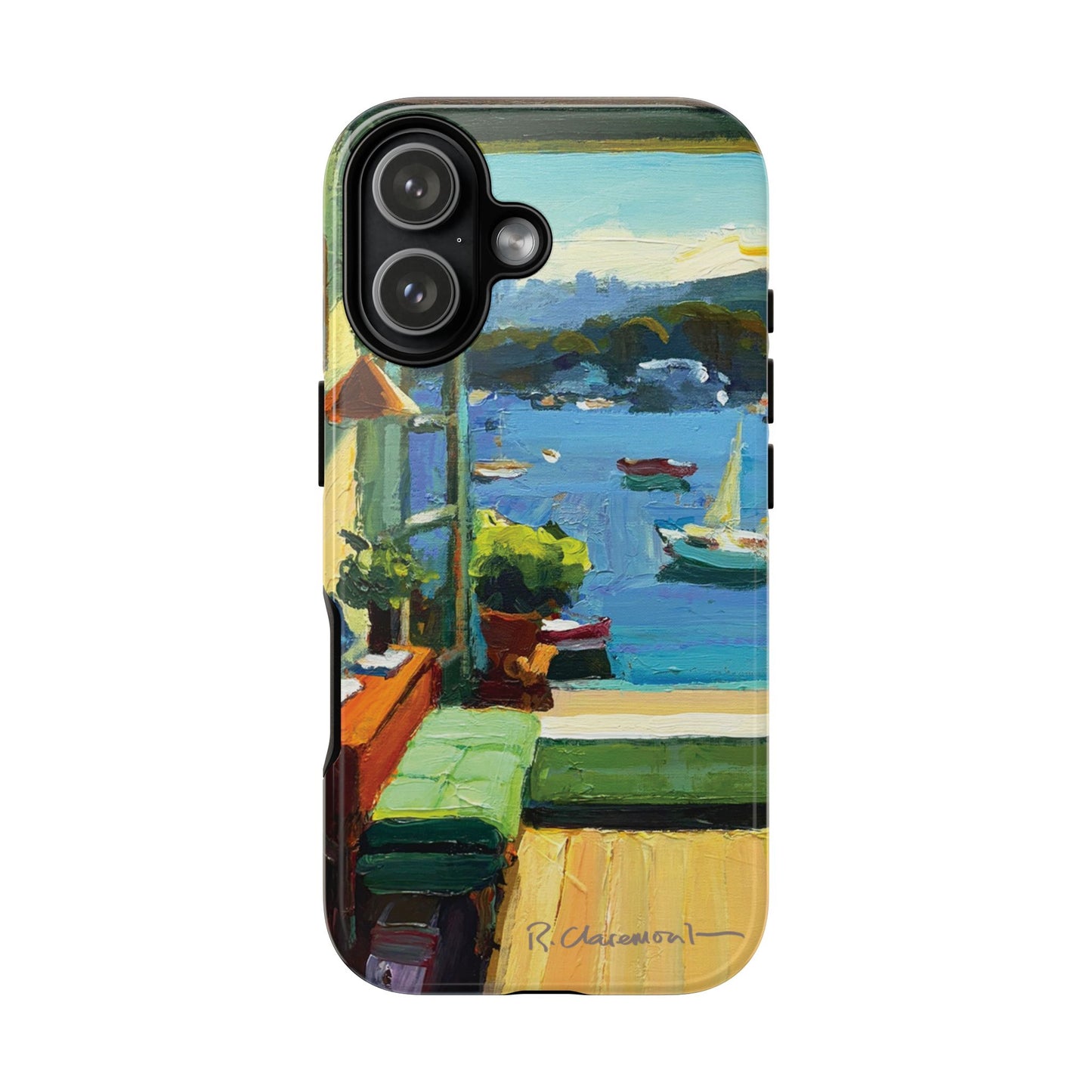 "Lavender Bay" Richard Claremont Original Phone Case
