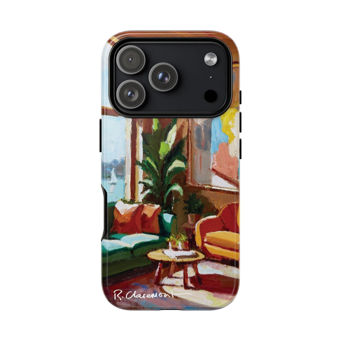 "Bayside Apartment" Richard Claremont Original Phone Case