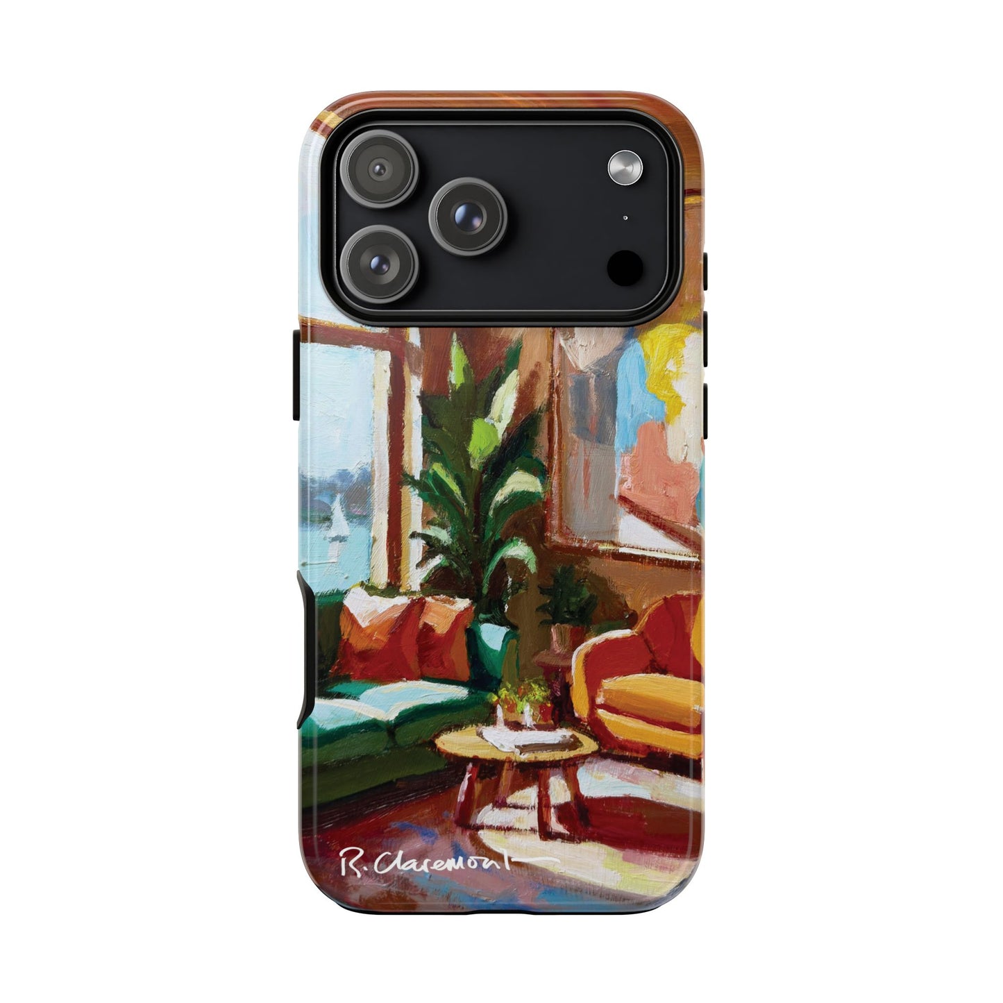 "Bayside Apartment" Richard Claremont Original Phone Case