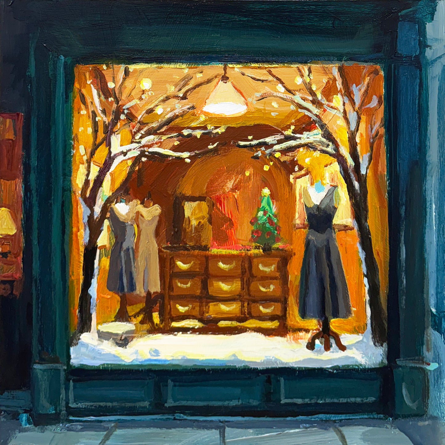Summer Snow Window