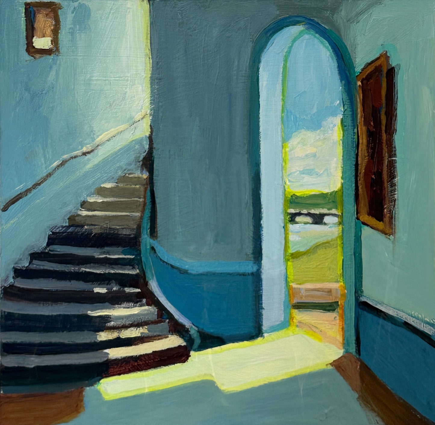 Between Stair and Sky
