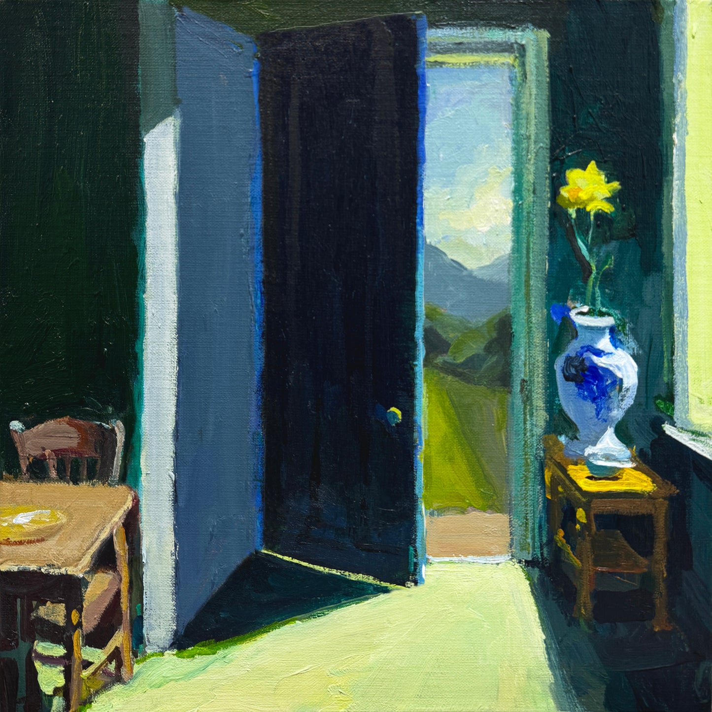 Interior With Porcelain Vase