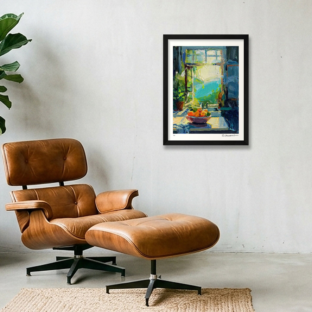(HP) Still Life Temporarily_15-0x20-0 — 30×40cm, 12×16" Black Frame