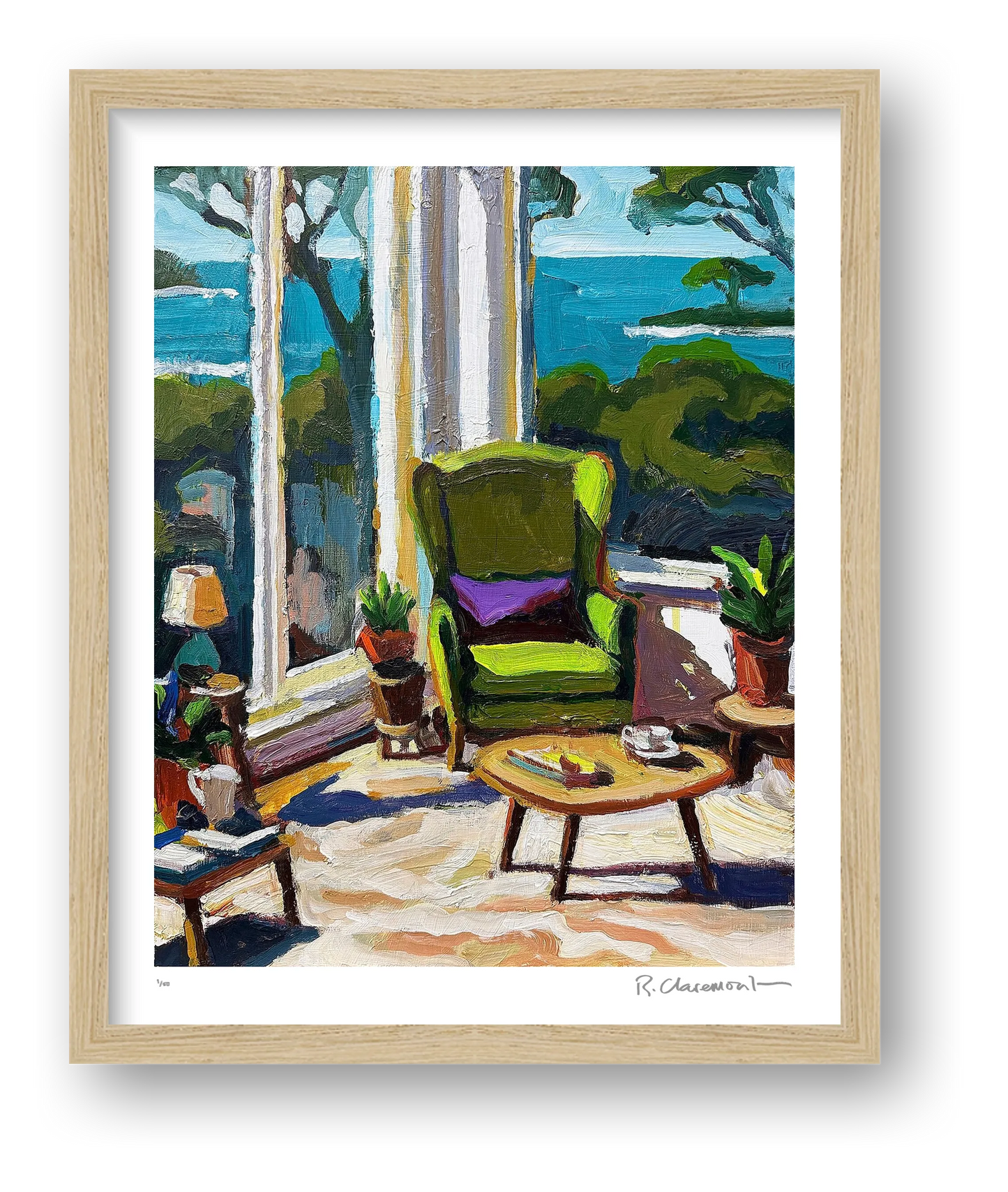Whale Beach Retreat — framed