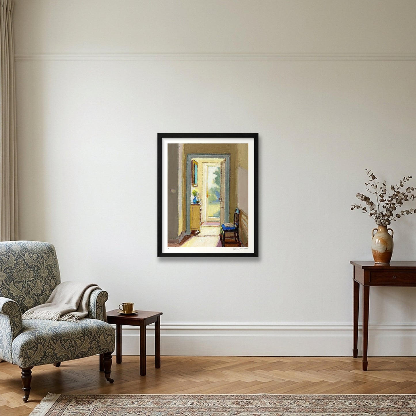 Temporary Arrangement — 40×50cm, 16×20" Black Frame