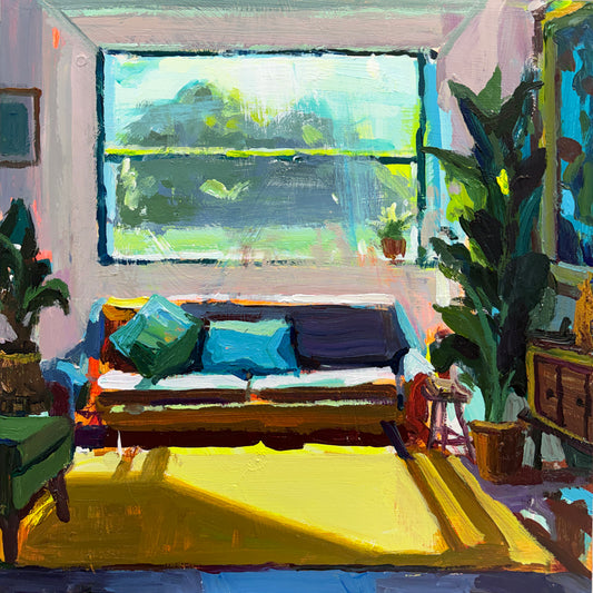 Yellow Room in Full Sun