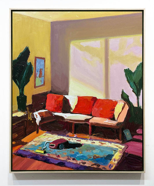 Above the Bookshop painting