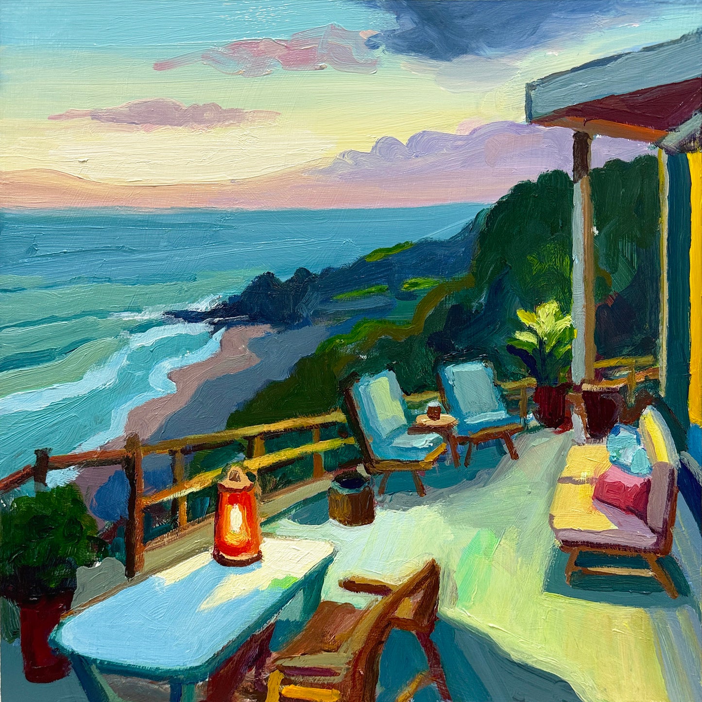 Dusk on the Verandah
