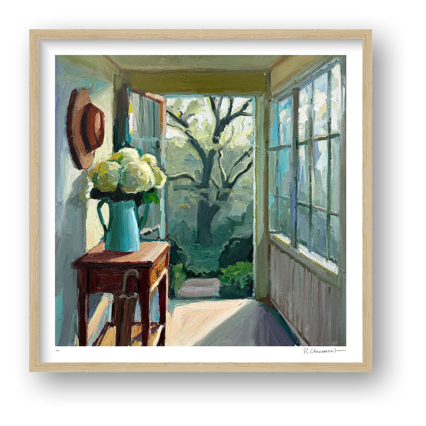 Between Two Worlds — framed