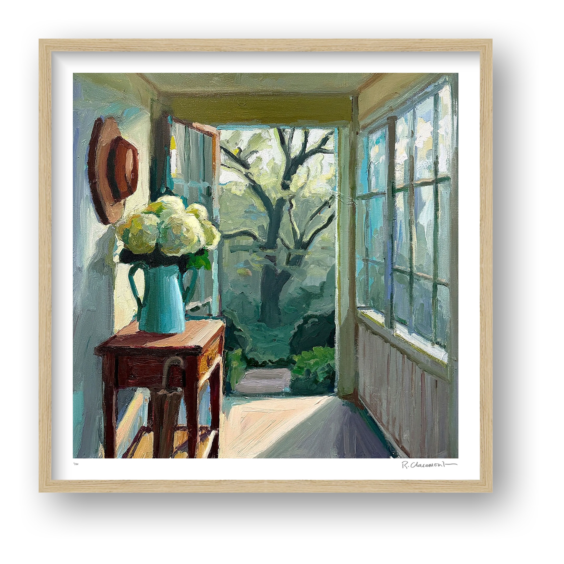 Between Two Worlds — framed