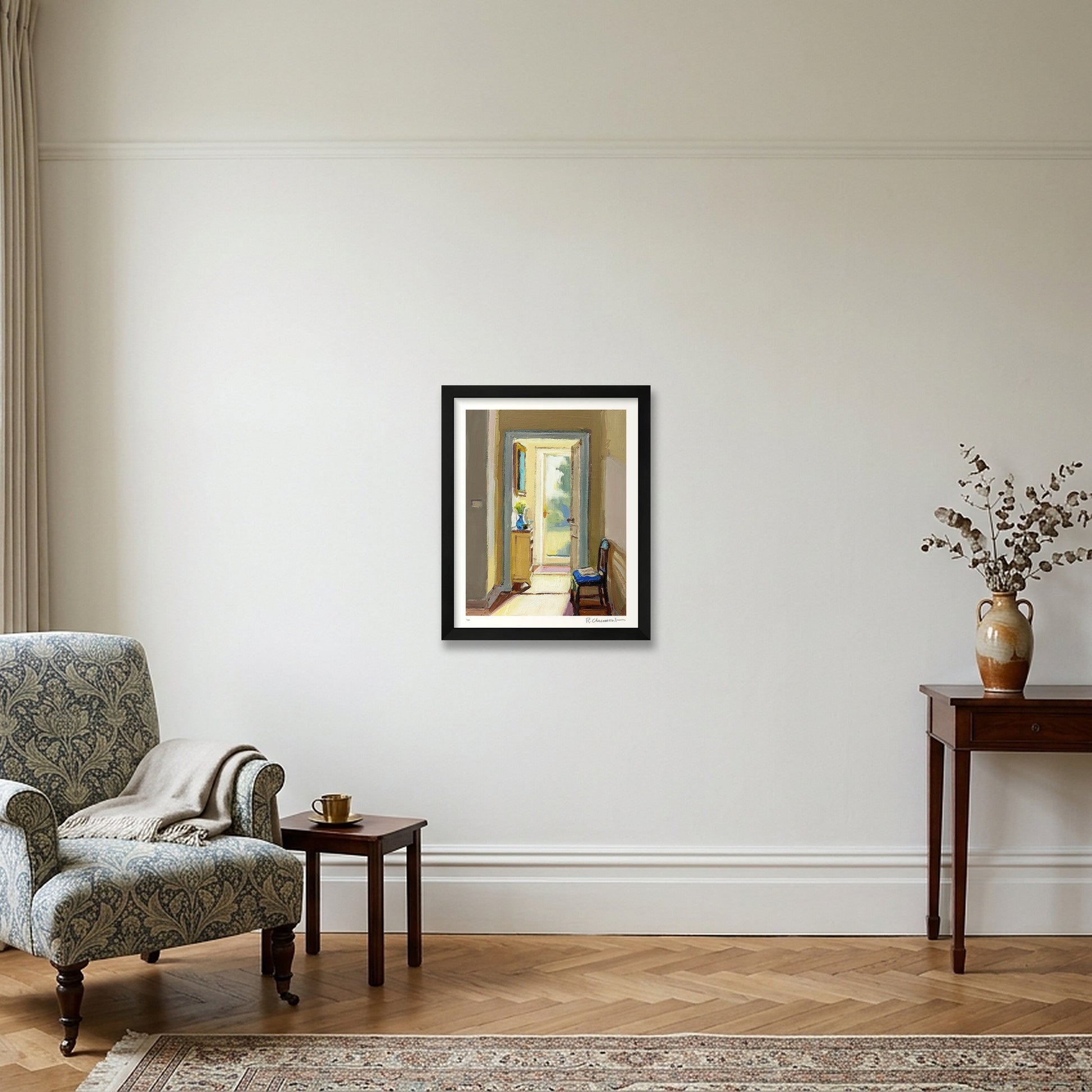 Temporary Arrangement — 28×35cm, 11×14" Black Frame