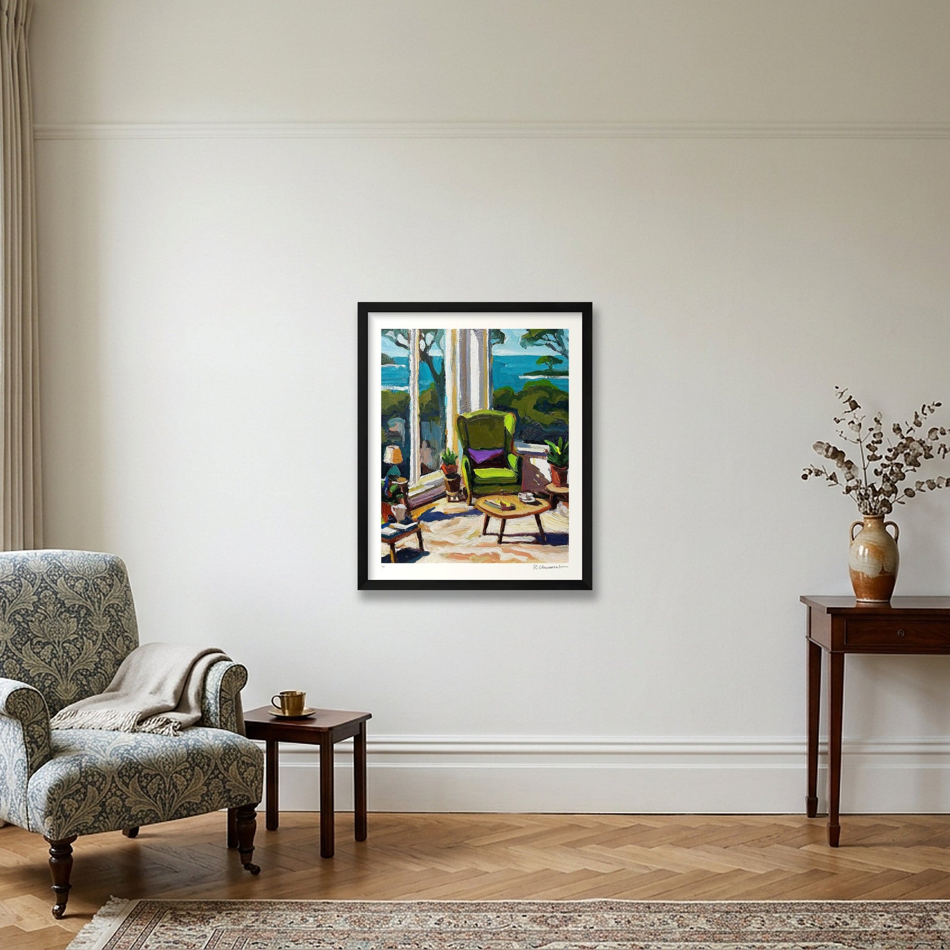 Whale Beach Retreat — 40×50cm, 16×20" Black Frame